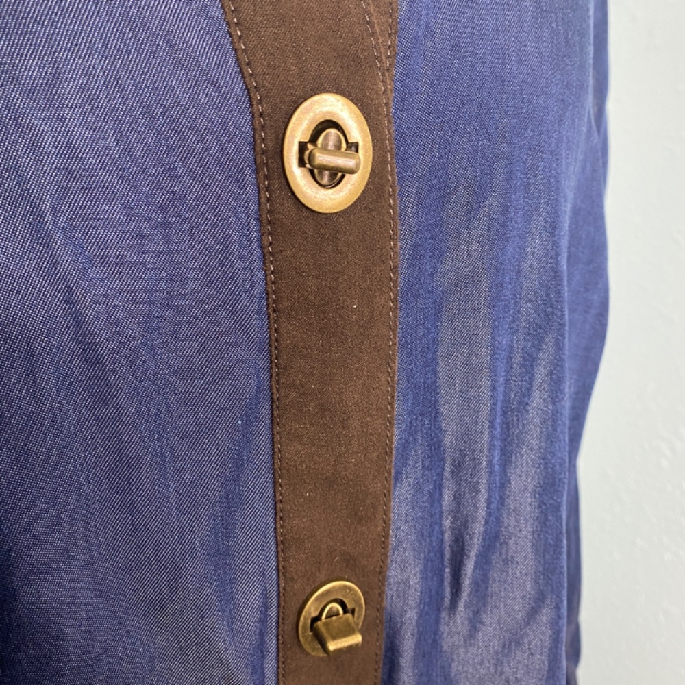 Soft Surroundings Icons Urbina Denim Dress - Picture 5 of 13